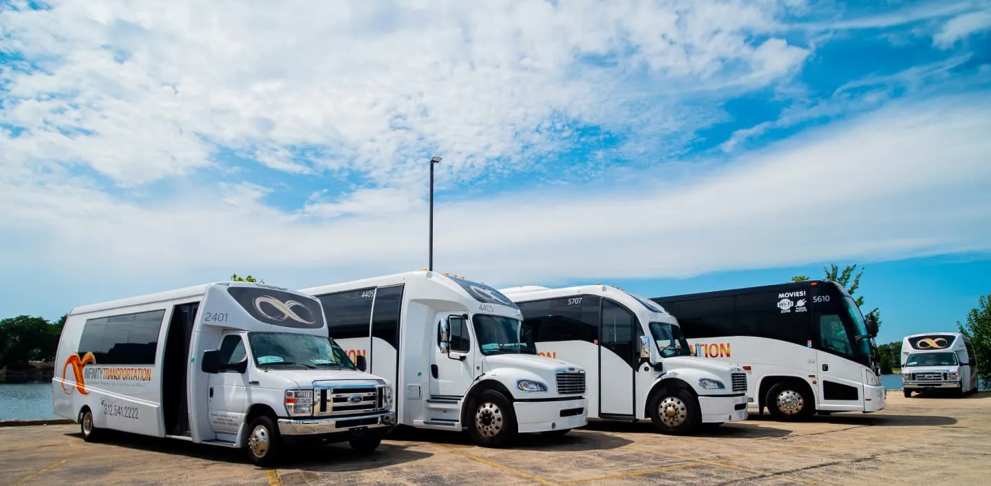 Charter Bus Rental Price Rates In Chicago Infinity Transportation